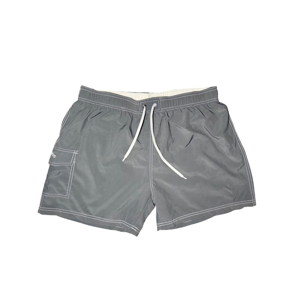 Unitop Swim Shorts Women Size XL Gray Pocket